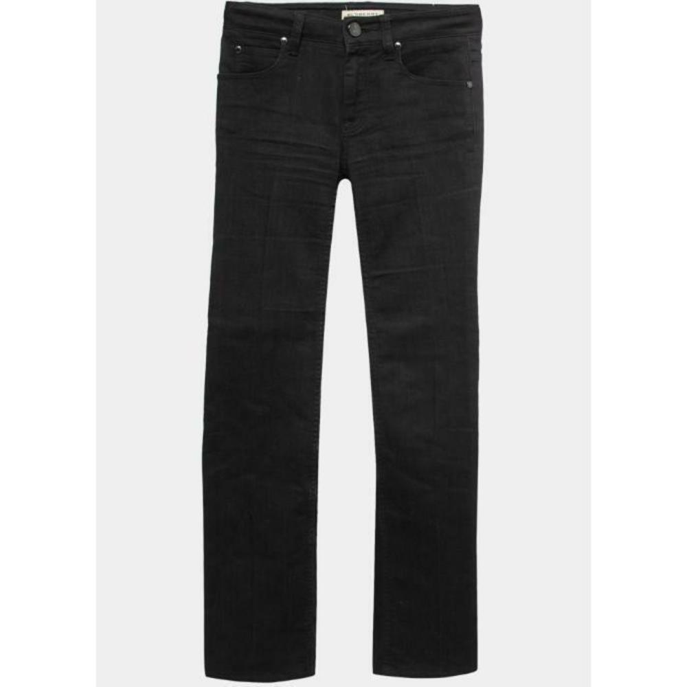 Burberry Black Denim Women's Regular Fit Jeans S Waist 26"